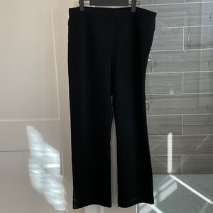 Boston Proper Elegant Black Wide Leg Pants